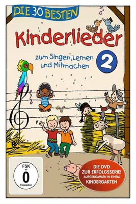 Obrázok produktu pre 30 najlepších detských piesní 2 - DVD