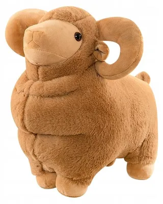 Produktbild von Granda Großes Braunes Lamm Stofftier XXL 65 cm