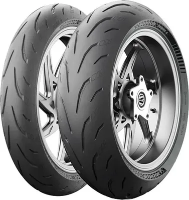 Produktbild von Paar Motorradreifen Michelin 120/70-17 (58W) + 180/55-17 (73W) Power 6