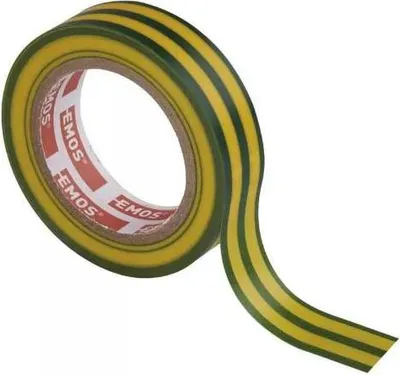 Produktbild von Isolierband, 15 mm x 10 m, grün-gelb