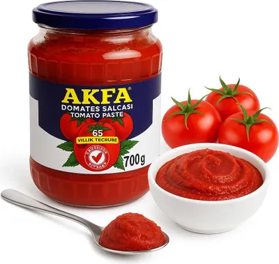 Produktbild von AKFA - Tomatenmark im Glas (2-Fach Konzentrat) - Domates Salcasi Duble Konsantre 700g