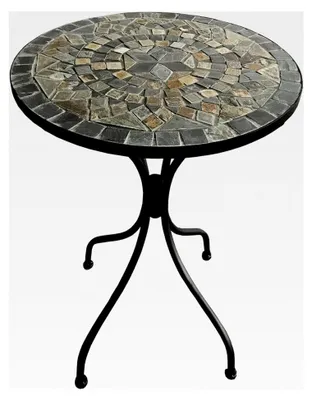 Produktbild von Mosaiktisch im mediterranen Stern-Design, 60 x 70 cm