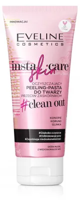 Immagine prodotto di Eveline Cosmetics Insta Skin Care Pasta esfoliante detergente per il viso contro i punti neri, 75 ml