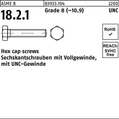 Produktbild von Reyher  Hex cap screws 83933 8 1/2-13 UNCx3/4(19mm) (50 Stück)