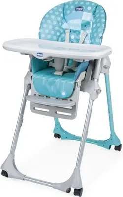 Produktbild von Polly Easy Hochstuhl – CHICCO – Tucano – verstellbar – Baby – Blau