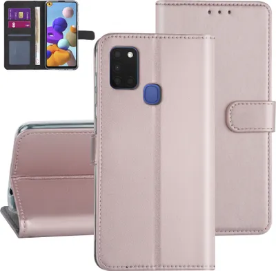 Immagine prodotto di Samsung Galaxy A21S Rose Gold Custodia a libro - Portacarte
