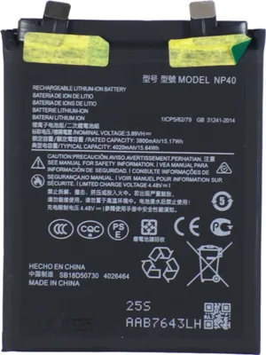 Image de Batterie de rechange compatible avec Motorola Edge 30 Neo XT2245-1 3.89V 4020 mAh