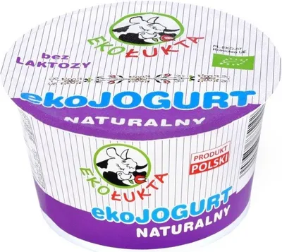 Obrázok produktu pre JOGURT PRÍRODNÝ BEZ LAKTÓZY180 g - EKO ŁUKTA