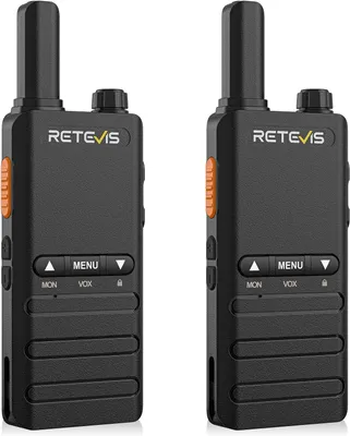Immagine prodotto di Retevis B63B Radio, Walkie Talkie RT622P 4.0, ultra sottile, business, 1620mAh, VOX, leggero e portatile, per famiglia all'aperto, campeggio, chiese