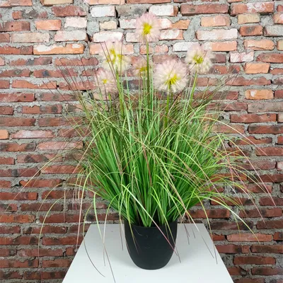 Produktbild von 360Home Simulierte Hortensie Indoor getopft dekorative Kunstpflanze künstliche Pflanze Lila