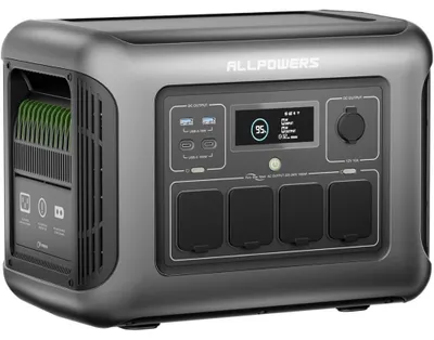 Zdjęcie produktu dla Elektrownia przenośna - Przenośny generator - Źródło zasilania awaryjnego - Elektrownia słoneczna - Mobilny akumulator