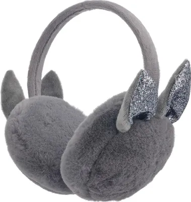 Produktbild von Clayre & Eef Gehörschutz Kinder 13 cm Grau Polyester