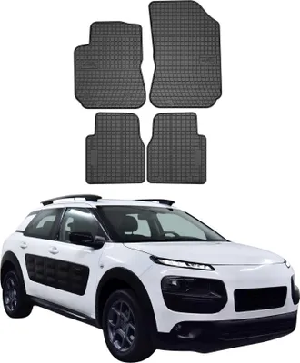 Immagine prodotto di 2014-2020 Citroen C4 Cactus Tappetini in gomma nera 4 pezzi