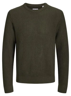 Produktbild von JACK & JONES Jjpannel Knit Crew Neck Aw26 Jnr
