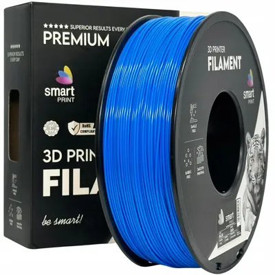 Produktbild von Filament ASA Blau Smart Print, 1,75 mm, 1000 g, 3D-Drucker
