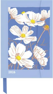 Obrázek produktu pro Kat Menschik - Flowers 2026 - Cosmeas - Diář - Knižní kalendář - Kapesní kalendář - 10x15