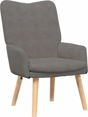 Zdjęcie produktu dla vidaXL Fotel jasnoszary 63 x 67 x 94 cm tkanina