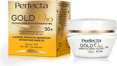 Immagine prodotto di Perfecta Gold Q10 Crema antirughe giorno e notte 50+, 50 ml