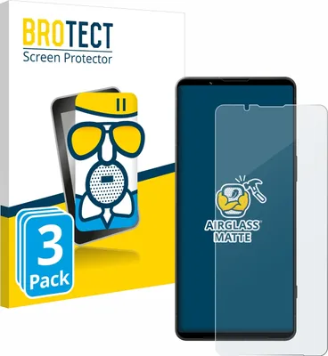 Produktbild von 3x BROTECT Entspiegelungs Schutzglas für Sony Xperia 1 VI Schutzfolie Panzer Folie Glas Display Schutz matt