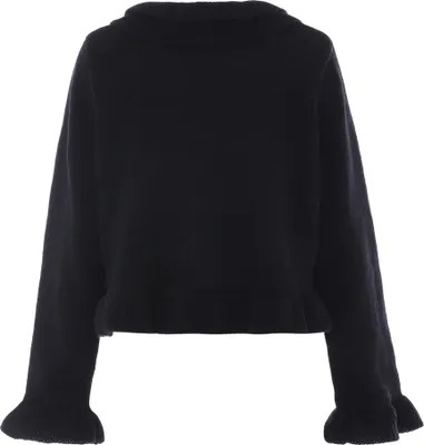 Image de Pull pour femmes aleva - noir, XL/XXL