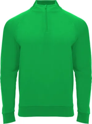 Immagine prodotto di Roly - Felpa "Epiro" con zip corta per bambini Maniche lunghe PF4418 (140) (Verde felce)