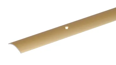 Produktbild von Alberts Übergangsprofil | gebohrt | Aluminium, sandfarbig eloxiert | 900 x 30 mm