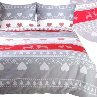 Produktbild von Darymex Bettwäsche-Set 160x200cm Weiche Flanell 100% Baumwolle