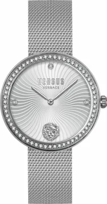 Produktbild von Versus by Versace Damen Uhr Armbanduhr LEA CRYSTAL VSPEN2821 Edelstahl