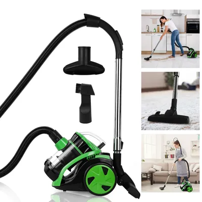 Produktbild von VINGO 900 Watt 3.0L Staubsauger Beutellos Bodenstaubsauger Bodenstaubsauger Leise fuer Hart- und Teppichboeden aeusserst effizienter HEPA-Filter Niedriger Stromverbrauch