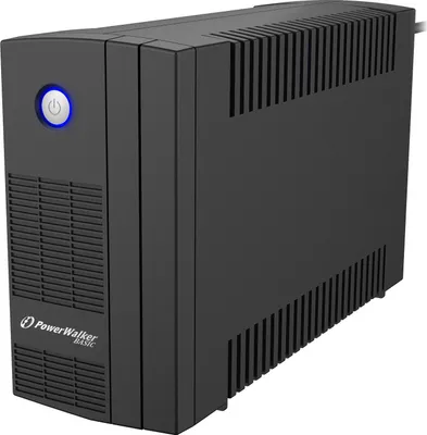 Image de PowerWalker Basic VI 650 SB FR Line-Interactive 0.65 kVA 360 W 2 AC outlet(s)