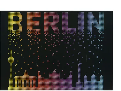 Produktbild von Postkarte - Berlin bunt