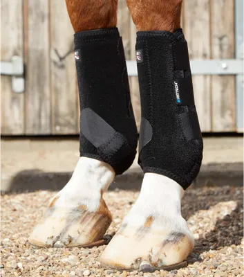 Produktbild von Premier Equine Air-tech Sport Medicine Sehnenstiefel Schwarz L Schwarz L