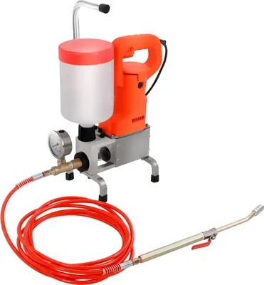 Produktbild von Beton-Verpresspumpe - Injektionspumpe - 720 W - Max 10000 psi - Rissreparatur - 39×20×43 cm - 6,5 kg - Weiß