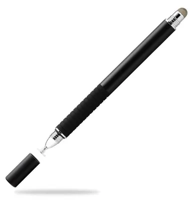 Produktbild von INF 2-in-1 kapazitiver Stift mit Stoffspitze & Saugnapf