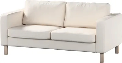 Produktbild von Dekoria Bezug für Karlstad 2-Sitzer Sofa nicht ausklappbar, hellbeige, Sofahusse, Karlstad 2-Sitzer