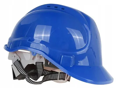 Image de Casque de protection réglable, bleu - G90034
