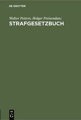 Produktbild von Strafgesetzbuch