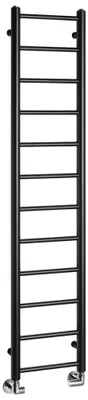 Produktbild von Sapho DINA Badheizkörper 300x1380 mm, Schwarz matt