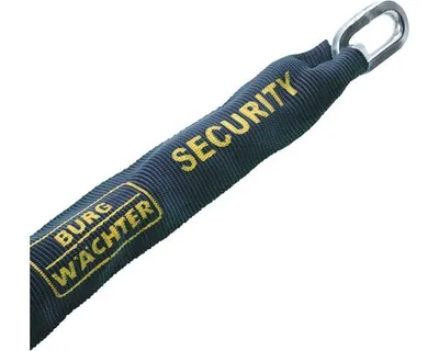 Zdjęcie produktu dla BURG-WÄCHTER GKM 10/150, Blokada łańcucha, Czarny, Żółty, Stal, Nylon, Stal hartowana, 1,3 cm