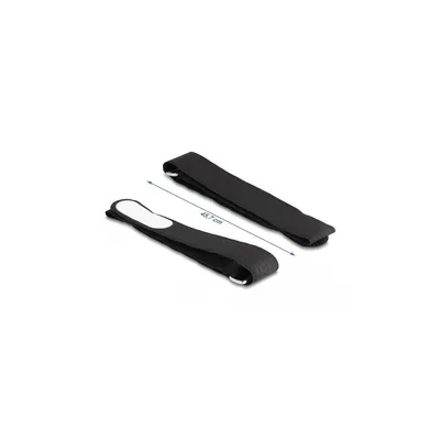 Produktbild von DELOCK Klett-KBI mit Schlaufe L 457 x B 25 mm schwarz 5 Stk