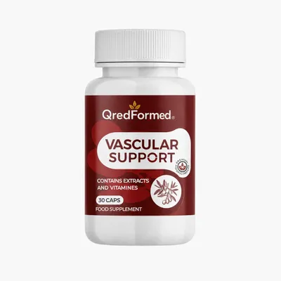 Obrázok produktu pre VASCULAR SUPPORT – Denná podpora pre zdravie ciev a srdca – 30 kapsúl, Obrázok generovaný UI