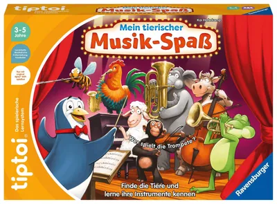 Produktbild von Mein tierischer Musik-Spaß Ravensburger 00169