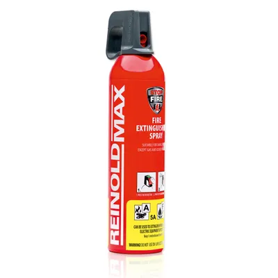Produktbild von XENOTEC Premium Feuerlöschspray – 1 Stück - 750ml – Stopfire – Autofeuerlöscher – REINOLDMAX – wiederverwendbar – geeignet für Fettbrände – 1 x 750g