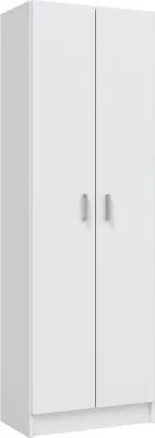 Produktbild von Mehrzweckschrank >Cupboard< in Weiß - 59x180x37 (BxHxT)