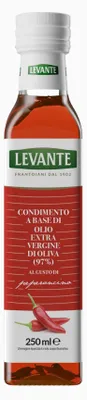 Image de Huile d'olive extra vierge au piment, 250 ml, marque Levante