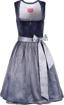 Produktbild von Dirndl Joelina 60cm Länge marine 48