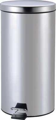 Produktbild von ZWINGO Tretabfalleimer Z2300300 20l Stahl rund Edelstahl