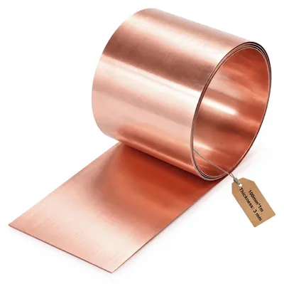 Kupferfolie 0,3 mm x 100 mm x 1 m, 99% rein