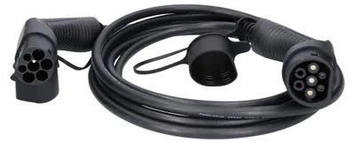 Zdjęcie produktu dla KS TOOLS efuturo kabel do ładowania typ prosty 2 do 2 wtyczek 1 faza do 7,4 kW 32 A 230