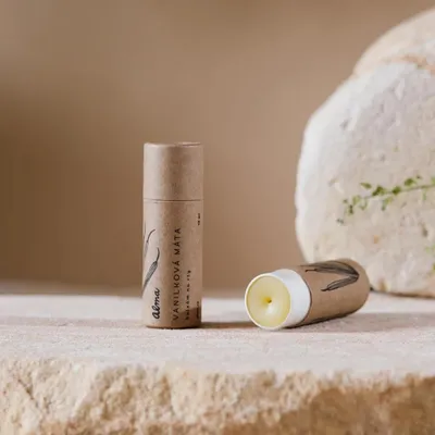 Immagine prodotto di Balsamo labbra alla vaniglia e menta, 12 g